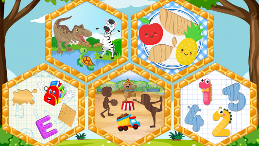 اسکرین شات برنامه Toddler & Preschool Kids Games 6