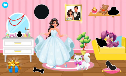 اسکرین شات برنامه Princess Coloring & Dress Up 7