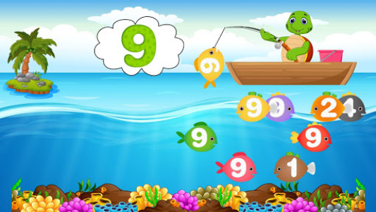 اسکرین شات برنامه iLearn: Numbers & Counting for Preschoolers 4