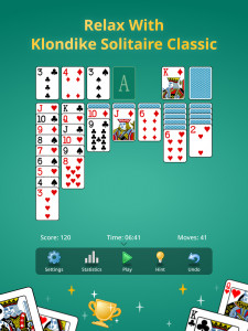 اسکرین شات بازی Solitaire Klondike classic. 8