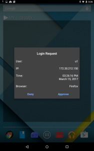 اسکرین شات 4 برنامه FortiToken Mobile