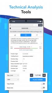 اسکرین شات 5 برنامه Fortrade Trading