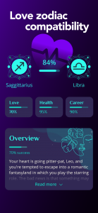 اسکرین شات 5 برنامه Astroline: Zodiac & Astrology