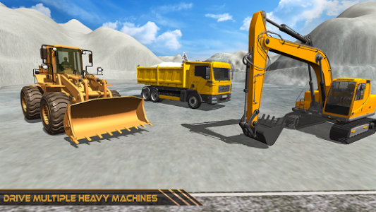 اسکرین شات برنامه Grand Snow Excavator Machine Simulator 18 8
