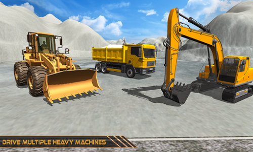 اسکرین شات برنامه Grand Snow Excavator Machine Simulator 18 4