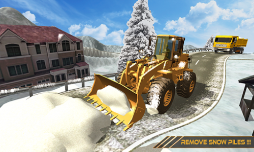 اسکرین شات برنامه Grand Snow Excavator Machine Simulator 18 3