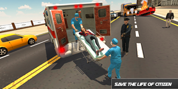 اسکرین شات بازی Mobile Hospital Simulator-Emergency Ambulance 2020 2