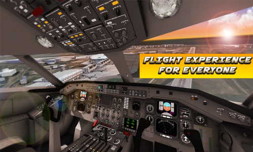 اسکرین شات برنامه Plane Pilot Flight Simulator 1