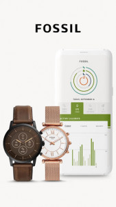 اسکرین شات برنامه Fossil Hybrid Smartwatches 1