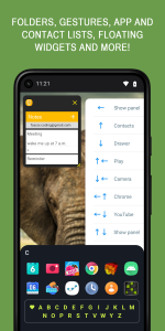 اسکرین شات 4 برنامه Panels - sidebar launcher