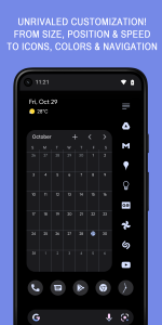 اسکرین شات 3 برنامه Panels - sidebar launcher