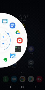 اسکرین شات برنامه Galaxy - Wheel Launcher Theme 2