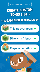 اسکرین شات 1 برنامه To-Do Adventure: Task Tracker