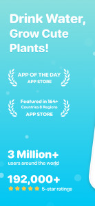 اسکرین شات 1 برنامه Plant Nanny - Water Tracker