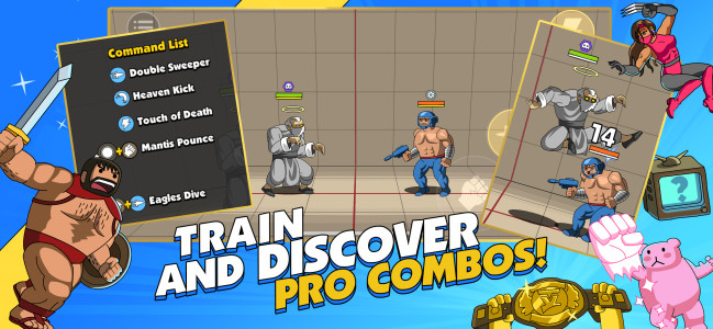 اسکرین شات 5 بازی Punch TV: Fighting Game Show