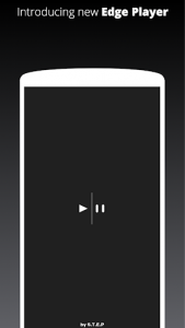اسکرین شات برنامه Galaxy S10/S20/Note 20 Edge Music Player 1
