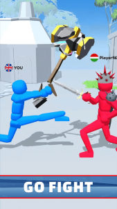 اسکرین شات بازی Fight Pose - Stickman Clash 2