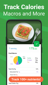 اسکرین شات برنامه Calorie Counter - MyNetDiary 4