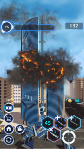 اسکرین شات بازی City Demolish: Rocket Smash! 2