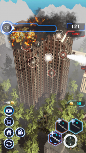 اسکرین شات بازی City Demolish: Rocket Smash! 4