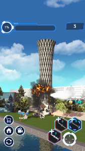 اسکرین شات 8 بازی City Demolish: Rocket Smash!