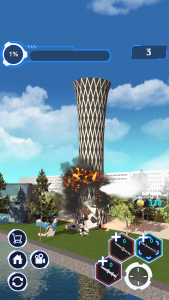 اسکرین شات بازی City Demolish: Rocket Smash! 8