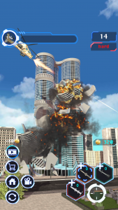 اسکرین شات بازی City Demolish: Rocket Smash! 4