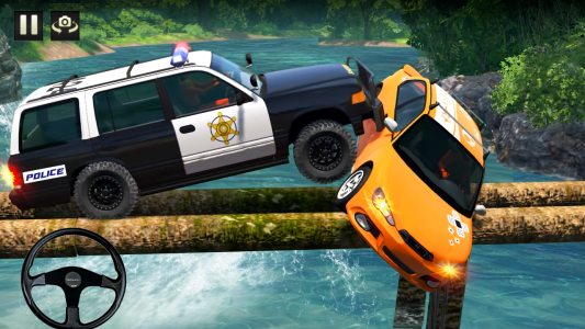 اسکرین شات بازی Fast Police Jeep Simulator: Police Car Chase Game 2