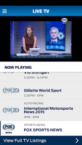 اسکرین شات برنامه FOX Sports Asia 8