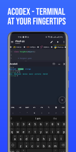 اسکرین شات 4 برنامه Acode - code editor | FOSS