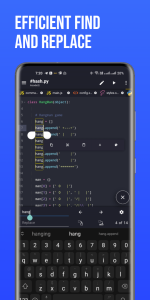 اسکرین شات 2 برنامه Acode - code editor | FOSS