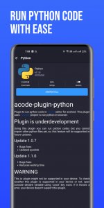 اسکرین شات برنامه Acode - code editor | FOSS 8