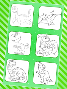 اسکرین شات برنامه Dino Coloring Pages🦕 3