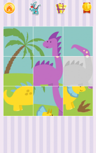 اسکرین شات برنامه Dino Jigsaw Puzzles 3