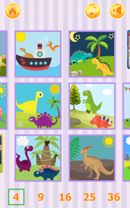 اسکرین شات برنامه Dino Jigsaw Puzzles 7