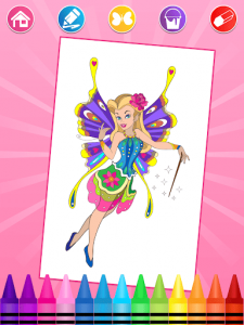 اسکرین شات برنامه Princess Coloring Pages for Kids 👸💍 1