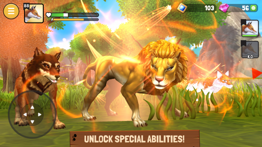 اسکرین شات 7 بازی Wild Kingdoms MMO: Animal Sim