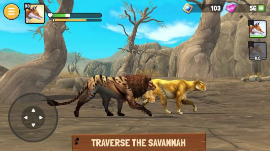 اسکرین شات 6 بازی Wild Kingdoms MMO: Animal Sim