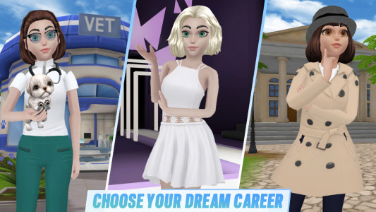 اسکرین شات بازی Virtual Sim Story: 3D Dream Home & Life 5