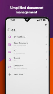 اسکرین شات برنامه Foxit PDF Editor 1