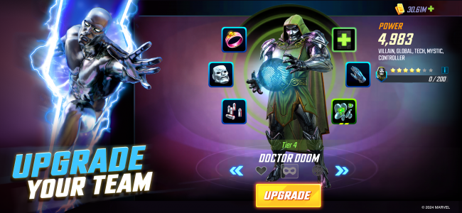 اسکرین شات 5 بازی MARVEL Strike Force: Squad RPG