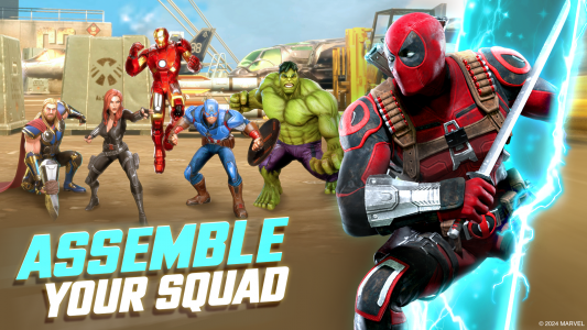 اسکرین شات بازی MARVEL Strike Force: Squad RPG 1