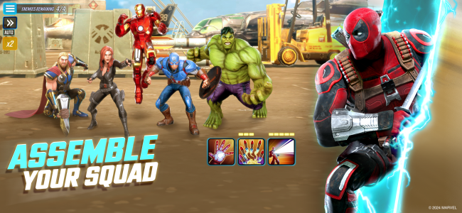 اسکرین شات 1 بازی MARVEL Strike Force: Squad RPG