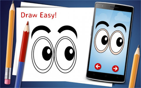 اسکرین شات بازی How to Draw Eyes Step by Step Drawing App 5