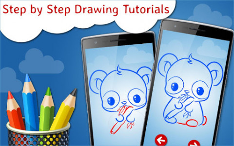 اسکرین شات بازی How to Draw Kawaii Step by Step Drawing App 2