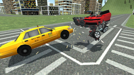 اسکرین شات بازی Car Robot Simulator 1