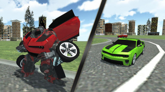 اسکرین شات بازی Car Robot Simulator 2