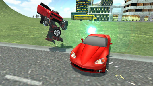 اسکرین شات بازی Car Robot Simulator 3