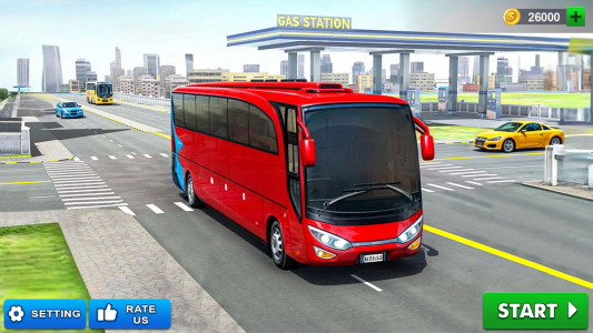 اسکرین شات بازی Bus Simulator: City Bus Games 3