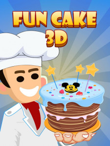اسکرین شات بازی Fun Cake 3D - Cake Decorating Game 1